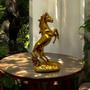 Imagem de Estatueta Cavalo em Pé Troféu estátua em Resina Decoração Escritório Casa