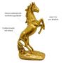 Imagem de Estatueta Cavalo em Pé Troféu estátua em Resina Decoração Escritório Casa