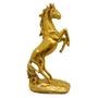 Imagem de Estatueta Cavalo em Pé Troféu estátua em Resina Decoração Escritório Casa