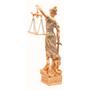 Imagem de Estatueta Dama da Justiça Dourada Com Brilho