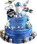 Imagem de Estatueta de astronauta espacial CANIPHA Cake Topper, 22 unidades