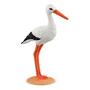 Imagem de Estatueta de brinquedo Schleich Farm World Stork Bird para crianças de 3 anos ou mais