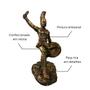 Imagem de Estatueta Decorativa Guerreiro Leonidas em Resinas 28 CM