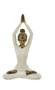 Imagem de Estatueta Decorativa Mulher Yoga Postura Mãos Juntas e Alongamento Estatua Decoração Meditação Luxo