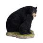 Imagem de Estatueta Decorativa Urso Negro Com Filhote 15Cm Altura