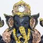 Imagem de Estatueta Ganesha Enfeite Decorativo Prosperidade Decoração Zen Estátua Decorativa Elefante Indiano Hindu