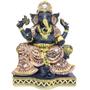 Imagem de Estatueta Ganesha Enfeite Decorativo Prosperidade Decoração Zen Estátua Decorativa Elefante Indiano Hindu