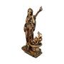 Imagem de Estatueta Hestia Grande de Resina Dourada Premium