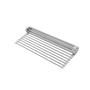 Imagem de Esteira de Pia Escorredor Dobravel Inox e Borracha 37cm - UZ
