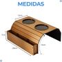 Imagem de Esteira de Sofá Kit 2 Und Porta Controles + Porta Copos Envio Rápido