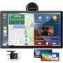 Imagem de Estéreo Automotivo LAMTTO 9" com CarPlay, Android Auto e GPS - Inclui Câmera
