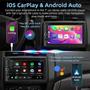Imagem de Estéreo Automotivo WowiVid 7" Double Din com CarPlay e Android Auto