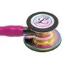 Imagem de Estetoscópio 3M Littmann Cardiology IV 6241 - Tubo Framboesa e Acabamento Rainbow de Alto Polimento