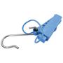 Imagem de Esticador Plástico com Abertura Lateral para cabo mini Drop Óptico FTTH Pier Telecom Azul
