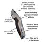 Imagem de Estilete Retrátil Trapezoidal Profissional Com 3 Laminas Starfer