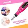 Imagem de Estilo e Conveniência: Lixa Elétrica Portátil Bivolt Unhas Acrigel Gel Fibras