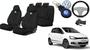Imagem de Estilo Premium: Kit Capas Tecido Fox 2003-2022 + Capa de Volante + Chaveiro VW - Proteção Total