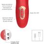Imagem de Estimulador de Clitóris em Formato de Boca com Língua Vibratória Recarregável 10 Modos Vibração