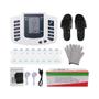 Imagem de Estimulador Muscular EMS De Corpo Inteiro 16 Almofadas Kit De Fisioterapia De Massagem De Terapia De