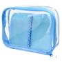 Imagem de Estojo Box Cristal G Com Divisao Azul Dac 22,5x16x6cm