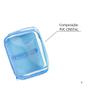 Imagem de Estojo Box Cristal G Com Divisao Azul Dac 22,5x16x6cm