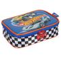 Imagem de Estojo Box Escolar Infantil Hot Wheels 100 Pens Azul - Luxcel