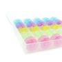 Imagem de Estojo com 25 Carretilhas Altas Plásticas Coloridas - Westpress
