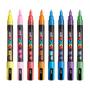 Imagem de Estojo De Caneta Posca Pc-3ml Glitter Colors Com 8 Cores