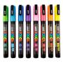 Imagem de Estojo De Caneta Posca Pc-3ml Glitter Colors Com 8 Cores
