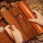 Imagem de Estojo de enrolar roll up case pincel lapis maquiagem