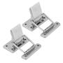 Imagem de Estojo de gabinete Hasp Latch Lock Spring Loaded Toggle Hasp x2