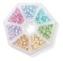 Imagem de Estojo de Ilhóses Eyelets Wer Memory 140 Pçs Tons Pastel