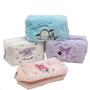 Imagem de Estojo De Lápis De Pelúcia Kawaii Sanrio Grande Capacidade Cinnamoroll Kuromi My Melody Material