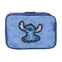 Imagem de Estojo Escolar Stitch Disney Bolsa Box Com Elástico 24 Lápis