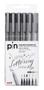 Imagem de Estojo Fineliner Draqing Pen Lettering Essentials com 6