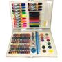 Imagem de Estojo Maleta Escolar Infantil Kids 68 Peças Kit De Pintura