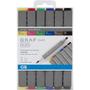 Imagem de Estojo Marcador Artístico Cis Graf Duo Brush C/6 Cores Básicas 60.8600 1 ed