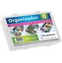 Imagem de Estojo organizador de plastico retangular com 11 divisorias g 28x17,5x4cm - PARAMOUNT