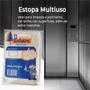 Imagem de Estopa Multiuso Limpeza E Polimento 400g Kit C/2 Und