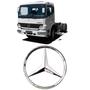 Imagem de Estrela cromada caminhão mb atego 1418 1719 2425 2526 (22cm)