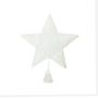 Imagem de Estrela Decorativa de Natal - Branco - 35cm - 1 unidade - Rizzo
