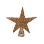 Imagem de Estrela Decorativa de Natal - Champanhe - 16cm - 1 unidade - Rizzo