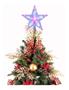 Imagem de Estrela Ponteira 10 Leds 15 cm Enfeite Árvore De Natal 110 V
