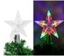 Imagem de Estrela Ponteira Árvore GRD LED Enfeite Natal Pisca Luz 19cm