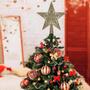 Imagem de Estrela Ponteira Arvore Natal 21cm Brilho Enfeite Natalino Decoração Premium