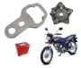 Imagem de Estrela Seletora do Cambio + Braço Seletor Embreagem Original Honda Cg 125 Today Titan Bros Xlr Xls 125 Aero Strada Xr Nx 200 De 1988 Ate 2008