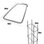 Imagem de Estribo De Aço 10X26 Nervurado Vergalhão 20 Peças Aço CA60