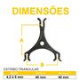 Imagem de Estribo triangular 4,2 a 5mm esp 4cm - 500 unidades