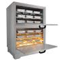 Imagem de Estufa Marmiteira Alimentos Inox 66x55x92 cm EM 54L Metalmaq