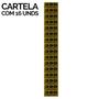 Imagem de Etiqueta 380v Cartela Com 16 1,5x3,5 - Sinalize